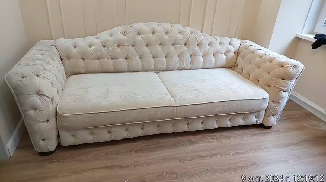 Замена обивки дивана на дому. Называевск