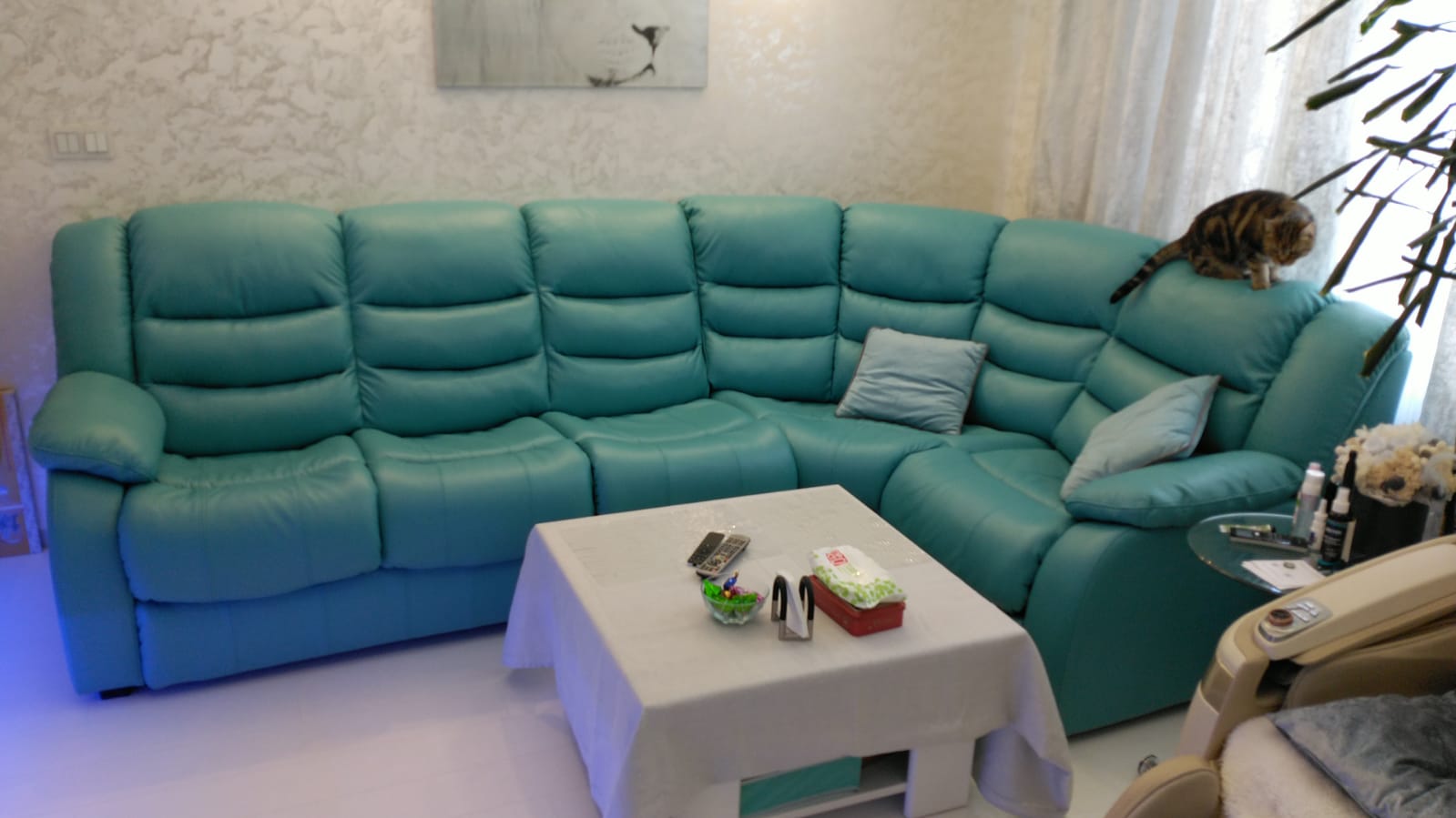 Перетяжка дивана на дому. Называевск